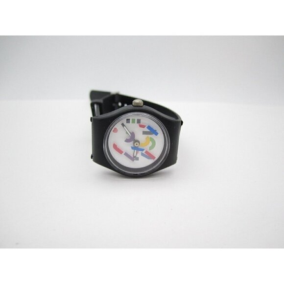 Vintage 1986 Women Bon Bon Quartz WR Analog Dial Rotating Watch (F554) - Picture 7 of 9